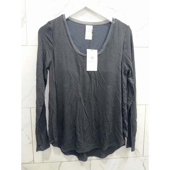 Shebird Tops - NEW SheBird Women's Black Long Sleeve Top Bra Size M/L